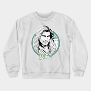 Fabio // Retro 90s Aesthetic Fan Design Crewneck Sweatshirt